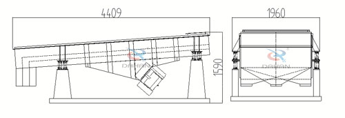 1540直線(xiàn)篩結(jié)構(gòu)圖